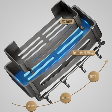 【免運】浴室置物架化妝室免打孔壁掛三角收納層架廁所洗手間洗漱臺收納架子