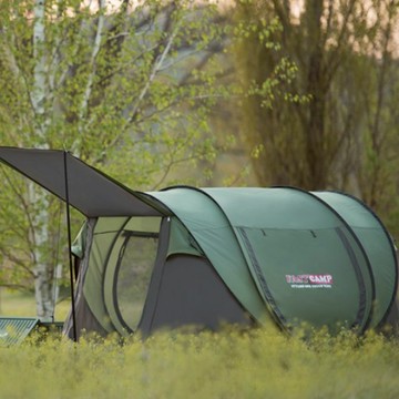 Fast Camp 一鍵式彈窗帳篷 Super Big3 橄欖綠 1~2人