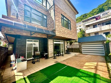 萬里獨一無二重金改造獨棟海景透天別墅擁有小庭院｜新北市萬里區愛二街