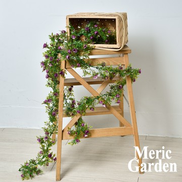 【Meric Garden】仿真小玫瑰藤蔓3入_3色任選
