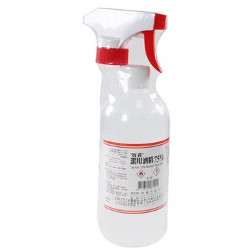 唐鑫 潔用酒精75% 500ml/罐 (附噴頭) *24瓶(箱購)
