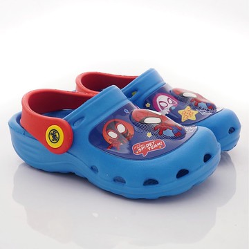 漫威MARVEL - 台灣製蜘蛛人電燈涼鞋(中小童段)-涼鞋-藍