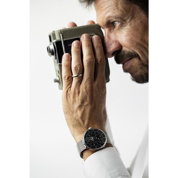 KLOK-01-M2 極簡黑色錶頭 + 米蘭錶帶_加碼贈送零錢包