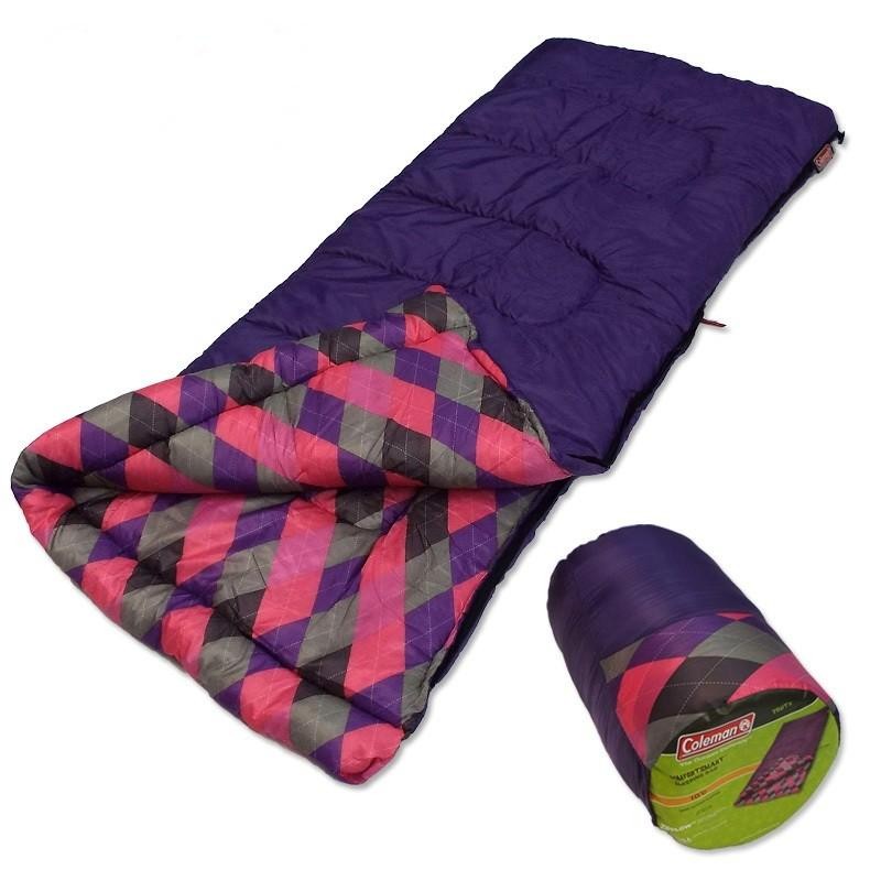 Coleman コールマン YOUTH COMFORT SMART SLEEPING BAG 子ども用寝袋 パープル ユーススリーピングバッグ  66×152.4cm キッズ寝袋 キャンプ用品 新品 送料無料 | LINEブランドカタログ