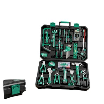 多件式工具組 【銳達】家用五金工具箱 156件 專業工具組套 家庭維修組套裝 多功能工具組 車載全套維修組合