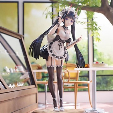 E哥❤現貨碧藍航線 能代 貅 需要少冰嗎 二次元美少女 女僕裝 擺件盒裝手辦預售