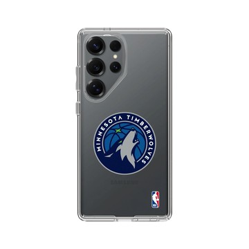 Galaxy S25 Ultra Clear 透明 - NBA - Logo-明尼蘇達灰狼 Minnesota Timberwolves