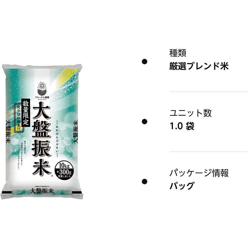 令和４年産 大盤大盤振米 国内産 厳選ブレンド米 (１０．３ｋｇ)