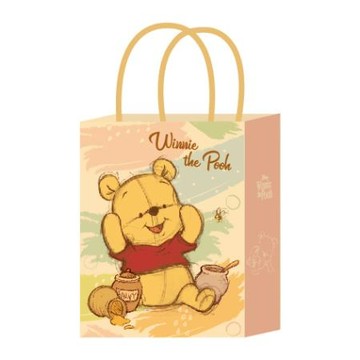 迪士尼手提紙袋/SPBA-5811/素描風維尼/A5