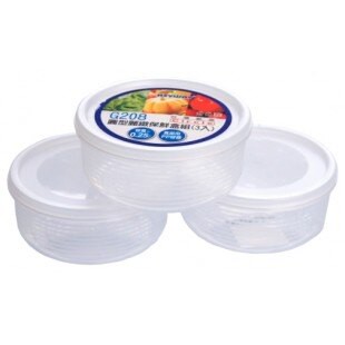 KEYWAY聯府  圓形麗緻保鮮盒3入 保鮮罐 乾糧罐 收納罐 收納盒 食材密封罐 防潮 保鮮 防潮密封罐  保鮮盒 密封盒 G208【139百貨】