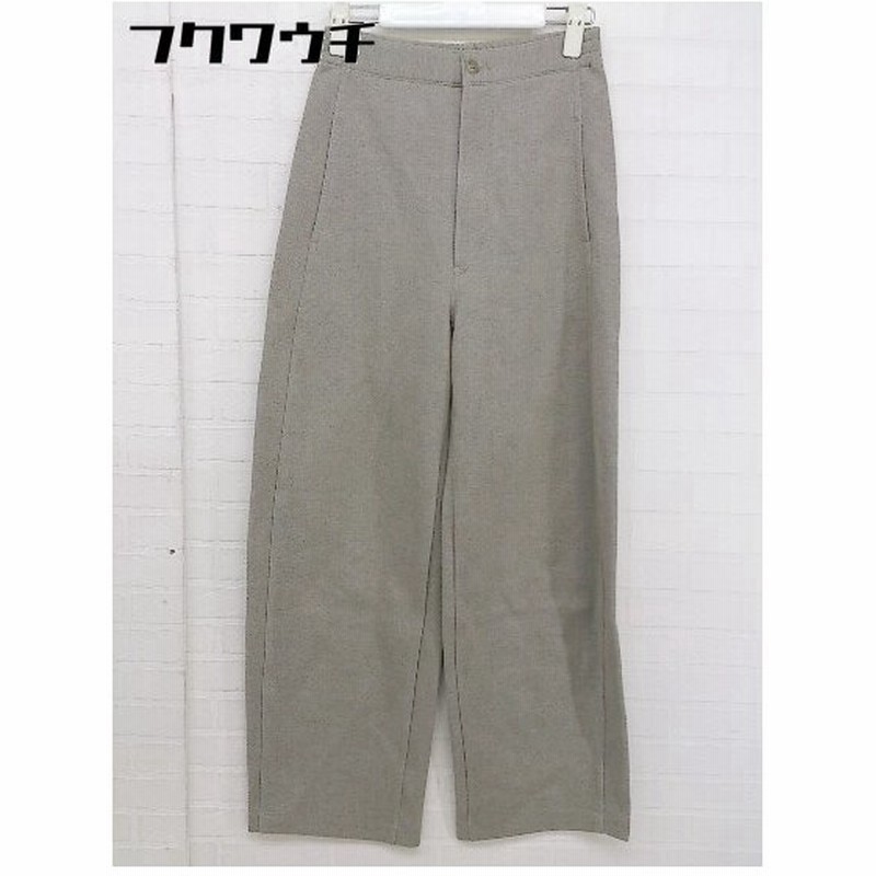 Uniqlo U ユニクロユー ワイド パンツ サイズs グレー系 レディース 通販 Lineポイント最大0 5 Get Lineショッピング