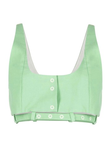 ganni crop top