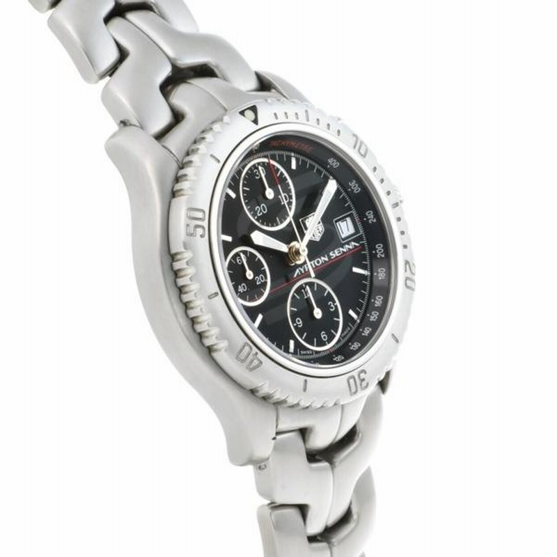 TAG HEUER タグホイヤー リンク クロノグラフ アイルトン・セナ CT2114 