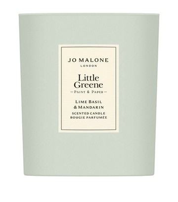 Jo Malone London x Little Greene Special Edition Lime Basil & Mandarin Scented Candle