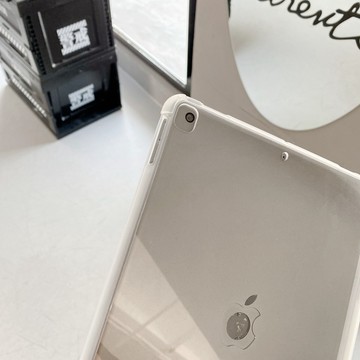 帶筆槽背板防摔 透明亞克力 適用 iPad Air4 Air5 10 9 8 pro mini6 10.2 硬殼 保護殼