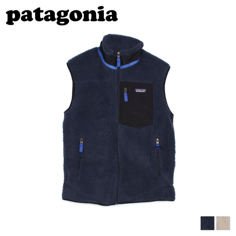 patagonia パタゴニア フリース ベスト クラシック レトロX メンズ アウター 23048 ネイビー ナチュラル 通販  LINEポイント最大GET | LINEショッピング