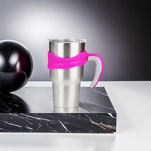 30 oz Tumbler Handle, Anti Slip Travel Mug Grip Cup Holder for S 並行輸入品