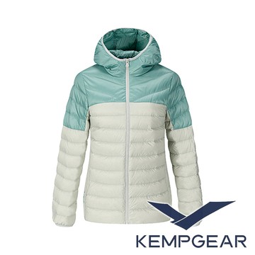 【KEMPGEAR凱蒙戈爾】女輕量羽絨外套『象牙白』2337680 戶外 露營 登山 健行 休閒 時尚 保暖 羽絨外套