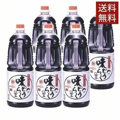 めんつゆ 6本 めんつゆ 万能つゆ つゆ 味道楽の里 そばつゆ 味どうらくの里 1.8L  東北醤油 (D)