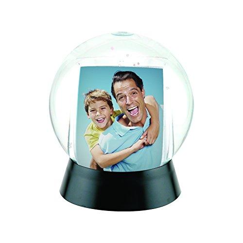 Inc Photo Snow Globe with Black Base