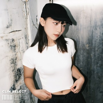 西林 CLIN｜選物｜ 圓領短版上衣_五色 / G-0004 女版 短袖 春夏 高彈性 親膚 萊卡 性感