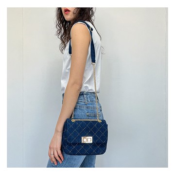 經典復古小方包【回收牛仔褲再生】永續是最奢華的精品