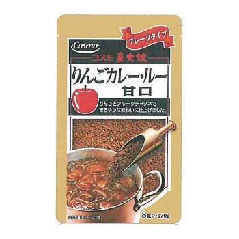 コスモ食品　ひろさき屋　りんごカレールー甘口　150g　20個×2ケース（同梱・代引き不可）