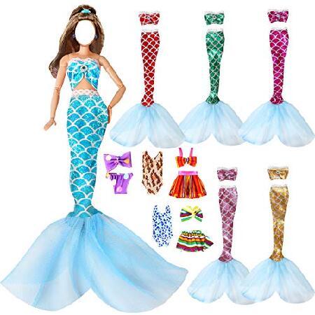 11.5 Inch Doll Clothes Fashion Barbi Doll Clothes Dresses for