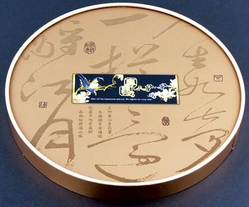 【基本量】圓筒盒21CM．團圓《紙蓋》 / 120個