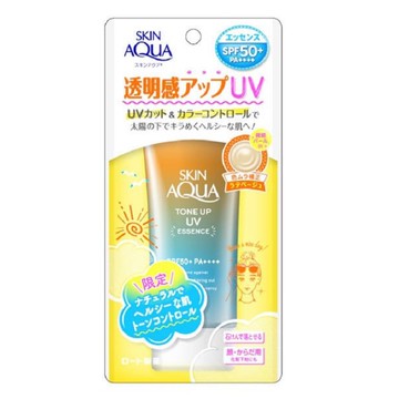 Skin Aqua Tone Up UV Essence Color Unevenness Correction Latte Beige SPF50+ PA++++ 80g