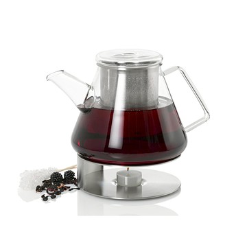 德國 AdHoc｜設計美學茶壺及不銹鋼蠟燭臺保溫底座組