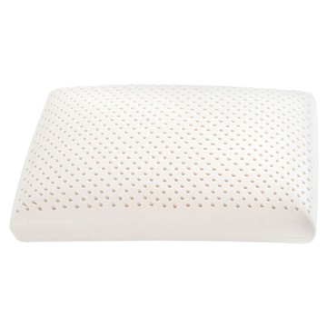 LoveCity 寢城之戀 100%天然乳膠 防蹣抗菌 人體工學乳膠枕  彈力平面型  65 x 40cm  1個