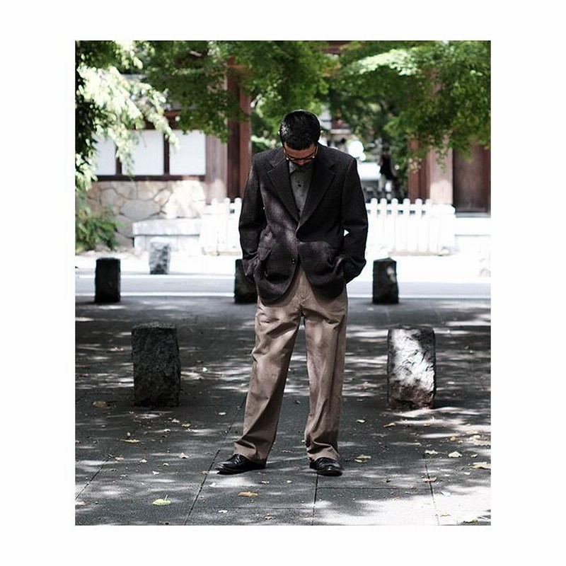 22AW ULTERIOR アルテリア シェトランドウール トラウザーズ パンツ 22AW ULTERIOR アルテリア シェトランドウール トラウザーズ