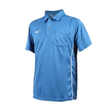MIZUNO 男吸汗速乾短袖POLO衫-台灣製 吸濕排汗 上衣 休閒 慢跑
