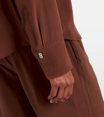 Asceno Remy silk crêpe shirt