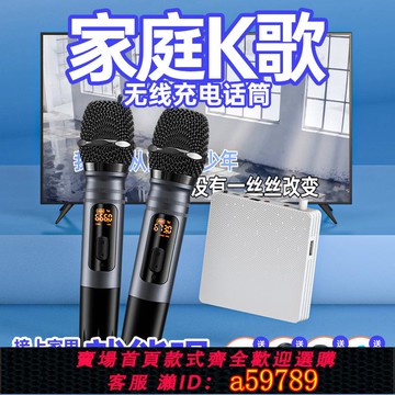 【台灣公司 可打統編】樂基 MU208Pro投影電視K歌無線麥克風家用適用馬歇爾哈曼卡頓話筒