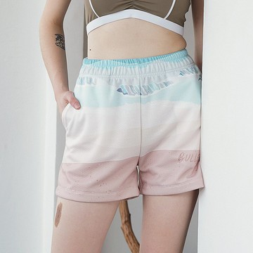 舒適短褲 / 海印花 1