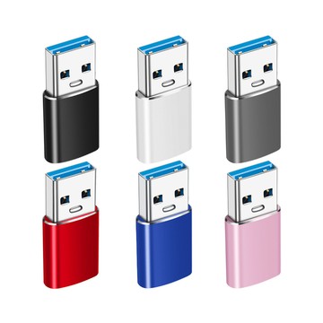 ZA USB3.2 Gen2 10G Type-A公 to C母OTG轉接頭 USB C to Type-A轉接頭 適用MacBook/平板/筆電/手機