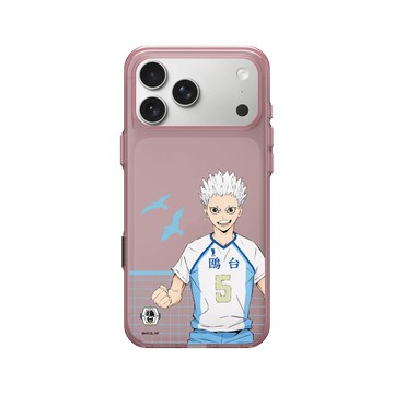 iPhone 17 Pro Max Clear (相機按鈕) 晶醺玫 - 排球少年 Haikyu!! - 球場上的星海