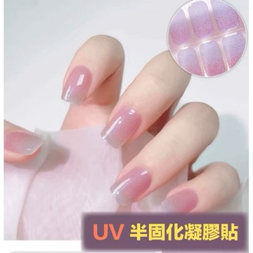 小象花花❤️ uv 💡💅 純欲風 光療指甲貼 照燈指甲貼 凝膠指甲貼 半固化指甲貼 半固化凝膠指甲貼 純欲 純欲風指甲貼