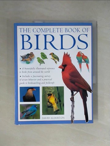 【書寶二手書T1／動植物_ZGJ】The Complete Book of Birds_David Alderton