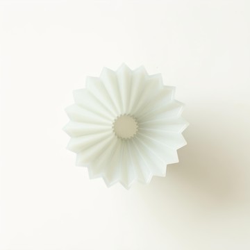 ORIGAMI Coffee 樹脂濾杯 Air S AS樹脂  S(120 x 70mm 底穴 25mm) 霧灰色  1個