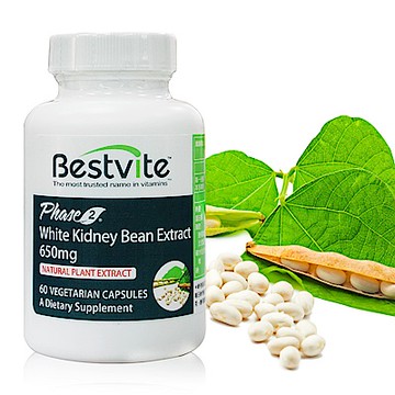 【Bestvite】必賜力PHASE 2專利型白腎豆膠囊1瓶(60顆)
