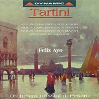 塔替尼：小提琴協奏曲 第一集 Giuseppe Tartini: Violin concertos (Vol. 1) (CD)【Dynamic】