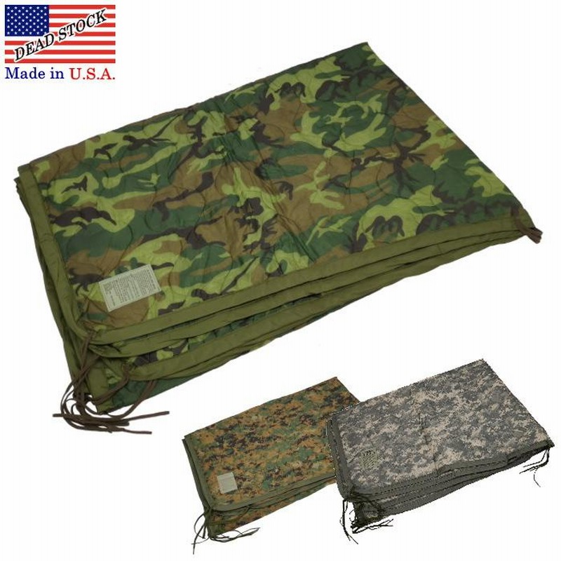 40%OFF】セール デッドストック 米軍 迷彩ポンチョライナー MIL