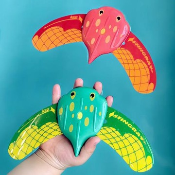 魔鬼魚兒童水上用品男女寶寶戲水玩具小孩子游泳館潛水池訓練教具