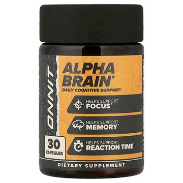 Onnit, Alpha Brain®，30 粒膠囊
