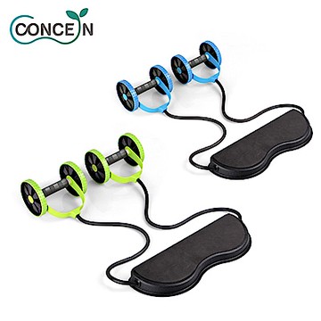 Concern 康生 馬甲雙輪-多功能健腹輪拉力繩組 CON-FE603