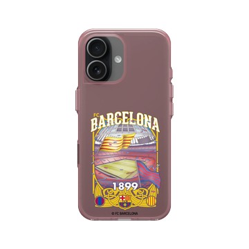 iPhone 17 Clear (相機按鈕) 晶醺玫 - FC Barcelona - Camp Nou Legacy