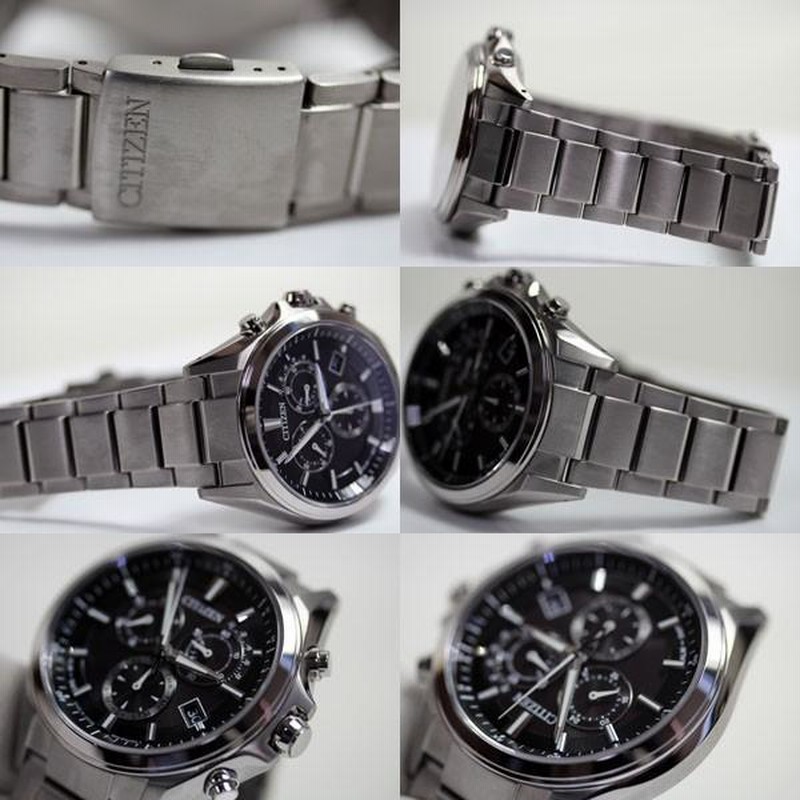 CITIZEN シチズンエコドライブ けれ 電波ソーラー AT3050-51E 腕時計